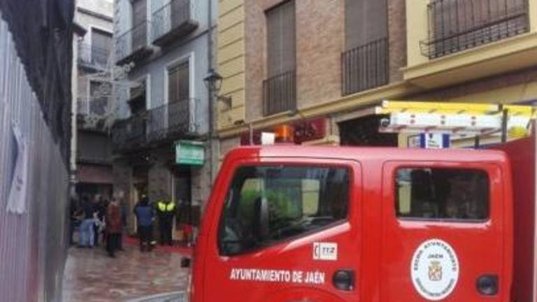 Sobresalto por un conato de incendio en el centro Sobresalto por un conato de incendio en el centro