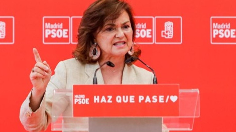 Carmen Calvo defiende que los socialistas están “al pie del cañón” con los Dólmenes