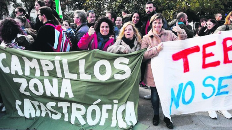 Los afectados por las riadas en Málaga mantienen la protesta