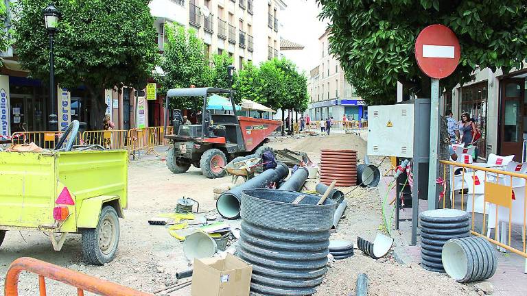 Las obras del “Peso de la Harina”