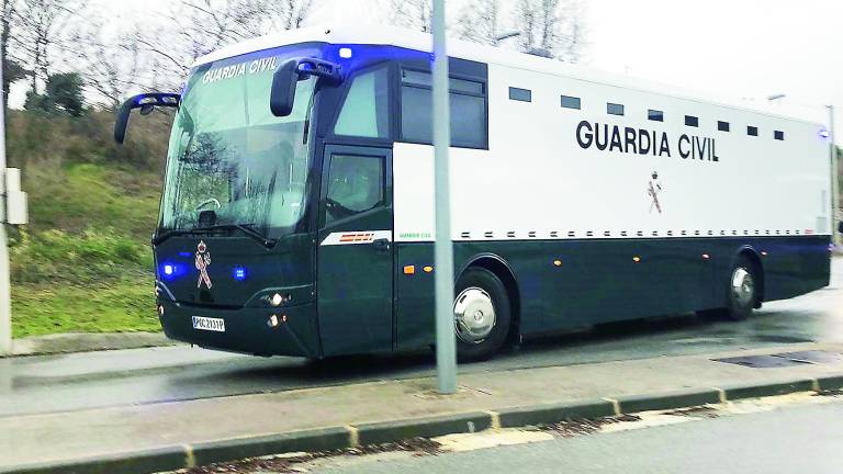 Los presos del “procés”, a Madrid Los presos del “procés”, a Madrid