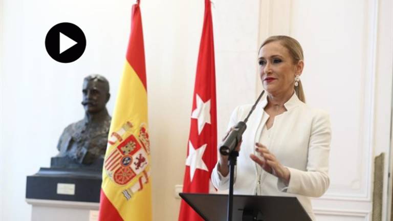 Cristina Cifuentes anuncia su dimisión