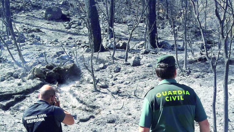 La Guardia Civil cree que el autor del fuego está en Segura de la Sierra La Guardia Civil cree que el autor del fuego está en Segura de la Sierra