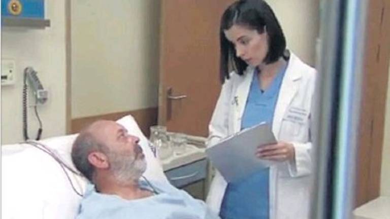 Chema del Barco, paciente en “Centro médico” de TVE Chema del Barco, paciente en “Centro médico” de TVE