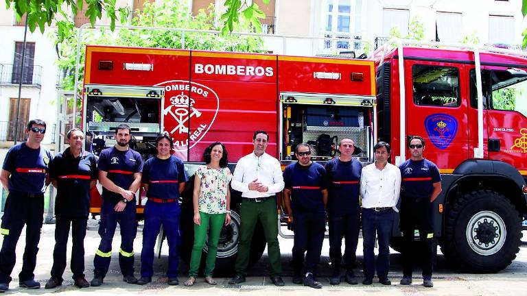 Cecilia Alameda explica la situación en Bomberos Cecilia Alameda explica la situación en Bomberos