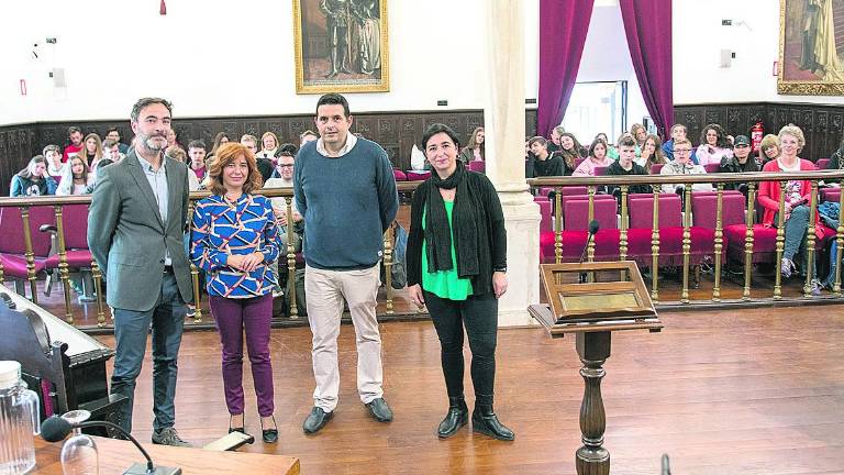 Visita de estudiantes polacos y alemanes