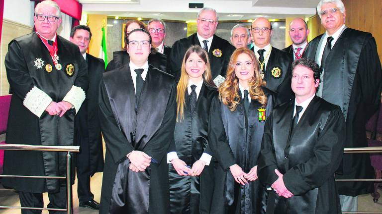 Colegiados cuatro nuevos abogados Colegiados cuatro nuevos abogados