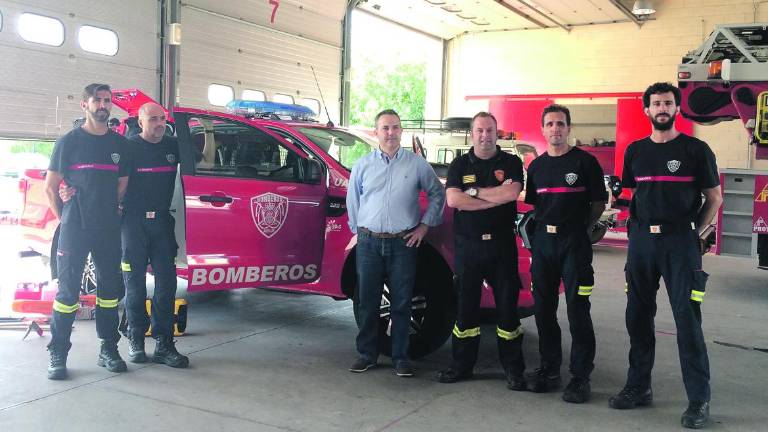 Un todoterreno para el Parque de Bomberos Un todoterreno para el Parque de Bomberos