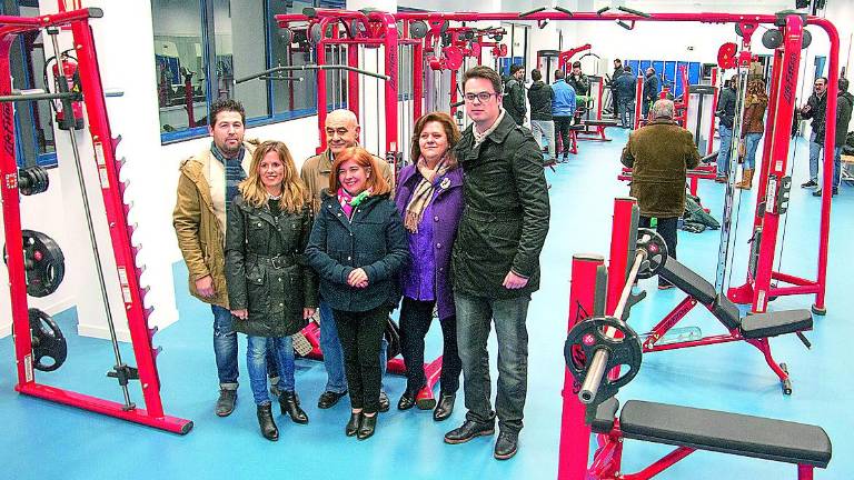 Inaugurado el nuevo gimnasio municipal