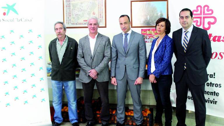 “Indispensable” ayuda de La Caixa a Cáritas “Indispensable” ayuda de La Caixa a Cáritas