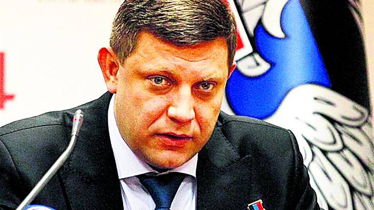 Muere en una explosión el presidente de Donetsk Muere en una explosión el presidente de Donetsk