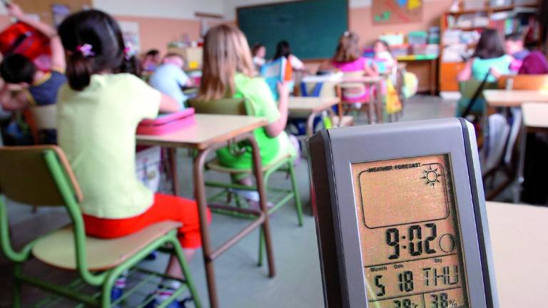 Vía libre a “hacer pellas” por el calor en las clases