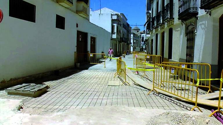 Recta final para las obras en tres calles