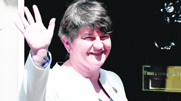 DUP dice que habrá un acuerdo pronto con May