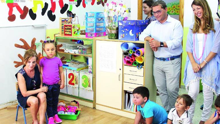 Los pequeños disfrutan de una “vuelta al cole” muy feliz Los pequeños disfrutan de una “vuelta al cole” muy feliz