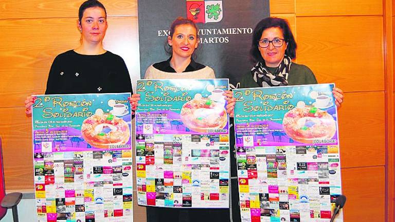 Un roscón de 120 metros para ayudar a los saharauis Un roscón de 120 metros para ayudar a los saharauis