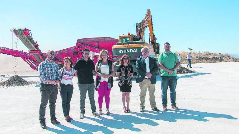 La Loma reciclará los residuos de la construcción