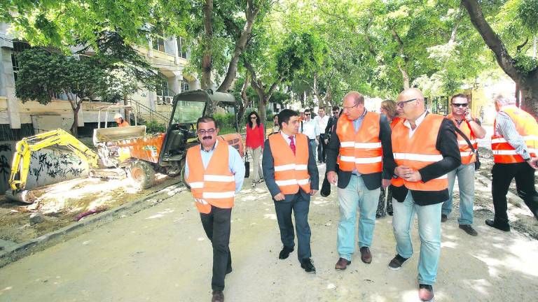 Las obras del Paseo de las Bicicletas finalizarán para “mediados de julio” Las obras del Paseo de las Bicicletas finalizarán para “mediados de julio”