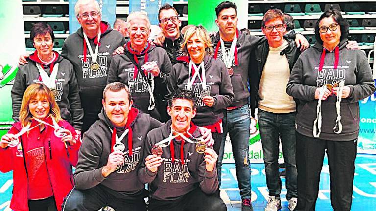 Exhibición del Bad-Flay Jaén en el Andaluz sénior