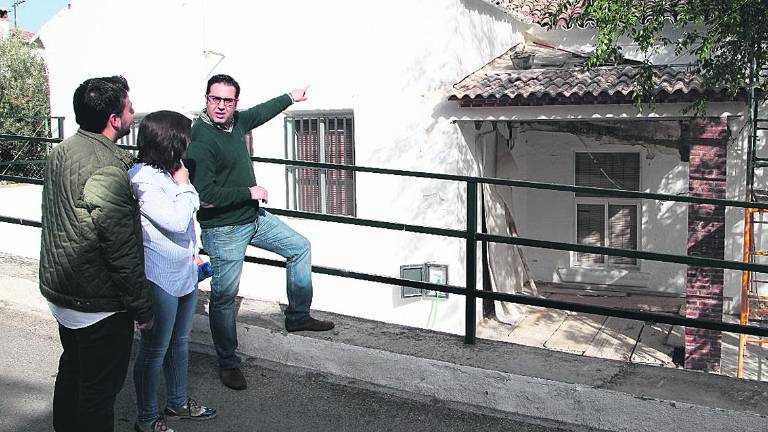 Obras en la aldea de Pilas de Fuente Soto