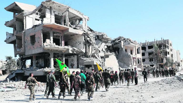 El Estado Islámico pierde Raqqa, su bastión en Siria El Estado Islámico pierde Raqqa, su bastión en Siria
