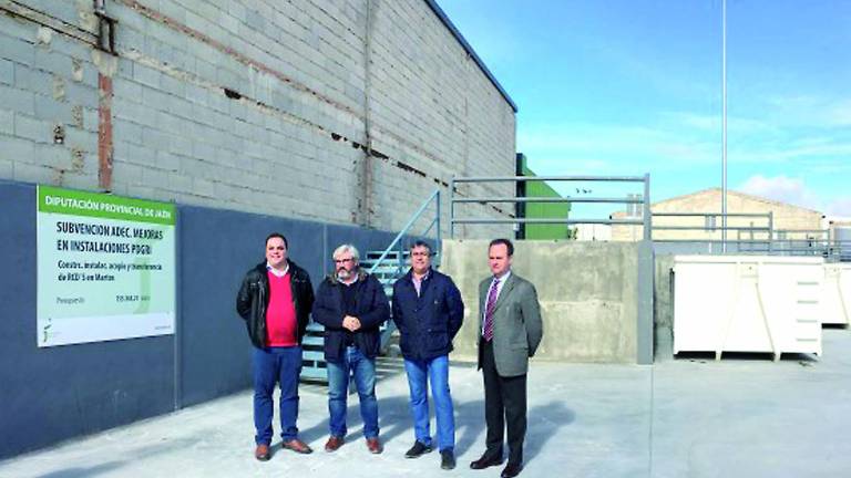 Finalizadas las obras del punto de acopio Finalizadas las obras del punto de acopio
