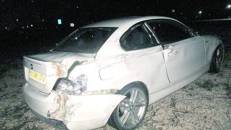 Nuevo accidente en la carretera N-432