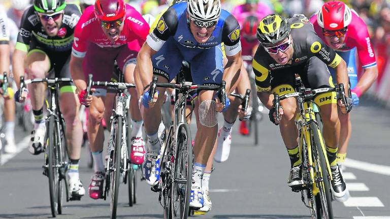 Marcel Kittel triunfa en otro final de infarto Marcel Kittel triunfa en otro final de infarto
