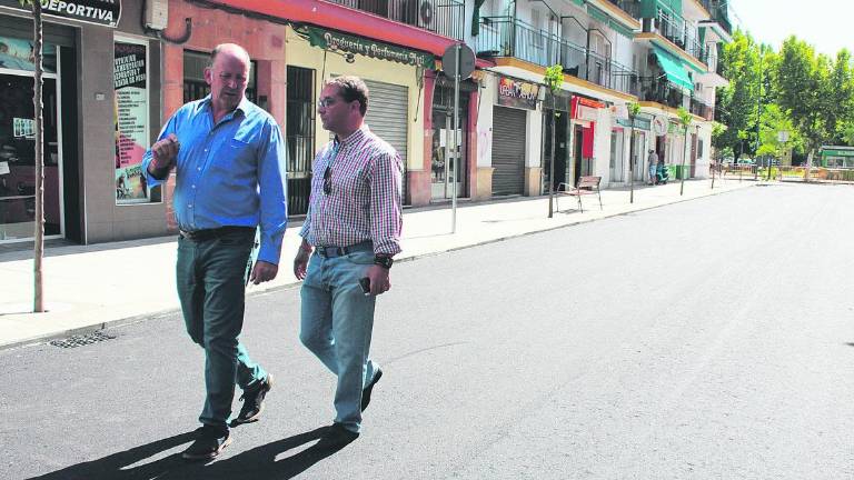 La calle Emperador Trajano se abre al tráfico La calle Emperador Trajano se abre al tráfico