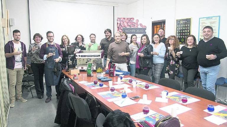 El centro de interpretación celebra una cata de café El centro de interpretación celebra una cata de café