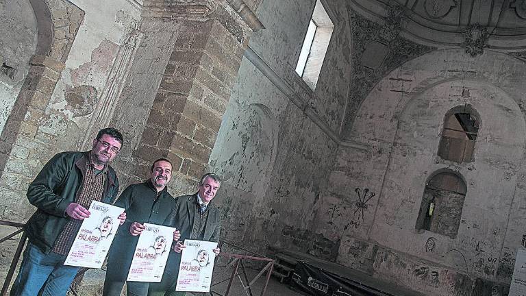 Muñoz Molina y Elvira Lindo, en la iglesia de San Lorenzo