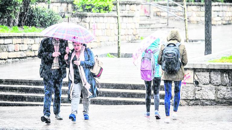 La lluvia amenaza con protagonizar la semana