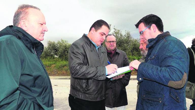 Un nuevo vial reordena el tráfico en el Molino Bordo Un nuevo vial reordena el tráfico en el Molino Bordo