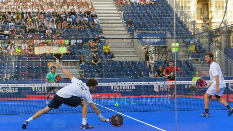 Victoria brasileña en el primer partido de la pista central del World Padel Tour Victoria brasileña en el primer partido de la pista central del World Padel Tour