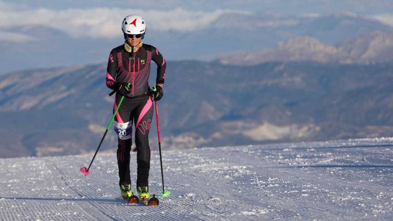 Una deportista acostumbrada a llegar a la cumbre Una deportista acostumbrada a llegar a la cumbre