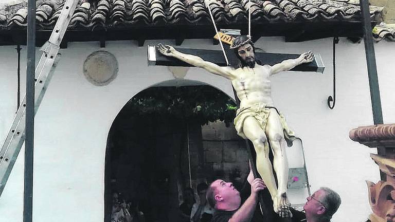 El Cristo de la Salud, espléndido