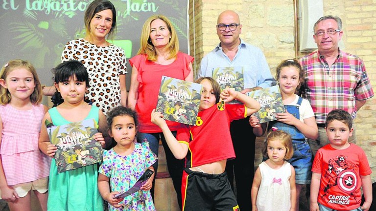 Literatura y música para honrar al lagarto de Jaén en una fiesta por su Día Oficial