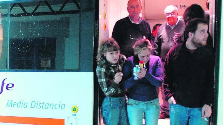 Nueve años del tren de la nieve Nueve años del tren de la nieve