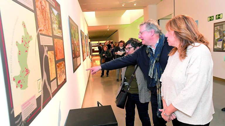 El arte rupestre andaluz llega al Museo Íbero