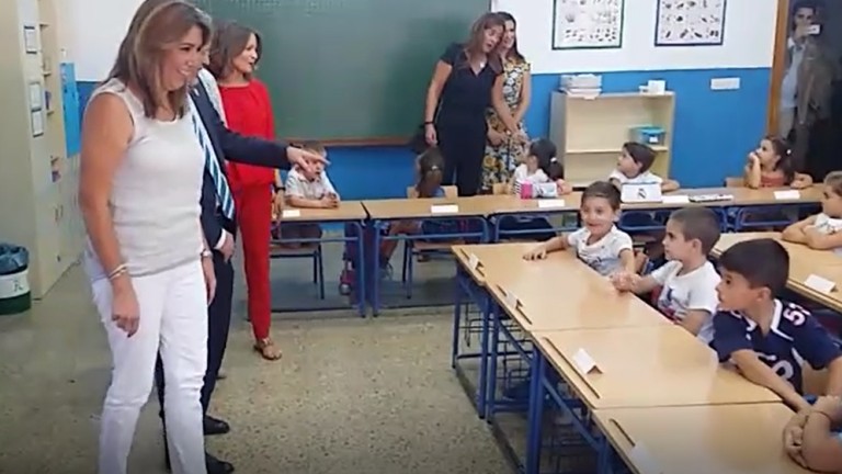 Díaz destaca la “apuesta nítida” por la educación pública para alcanzar “la Andalucía de progreso”