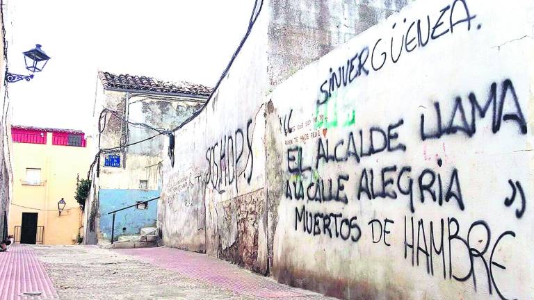 Calle Alegría, otro ejemplo de la pena del casco antiguo