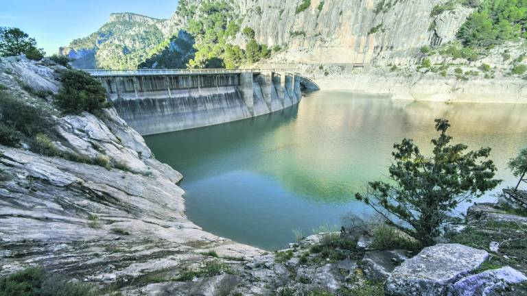 Los embalses están el doble de llenos que el año pasado Los embalses están el doble de llenos que el año pasado