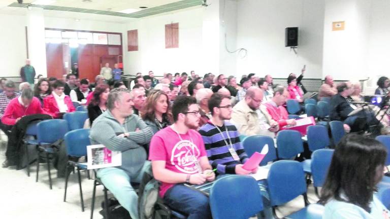 La asamblea de IU apoya a Alberto Garzón La asamblea de IU apoya a Alberto Garzón