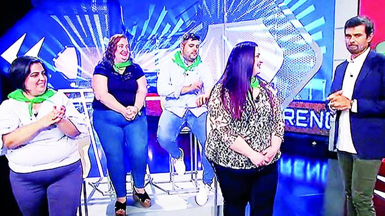 Primer reto grupal para los concursantes de “La Báscula” Primer reto grupal para los concursantes de “La Báscula”
