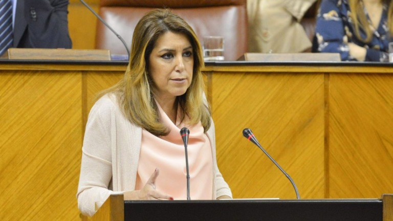 Susana Díaz anuncia que la Junta ya trabaja en las cuentas del 2019