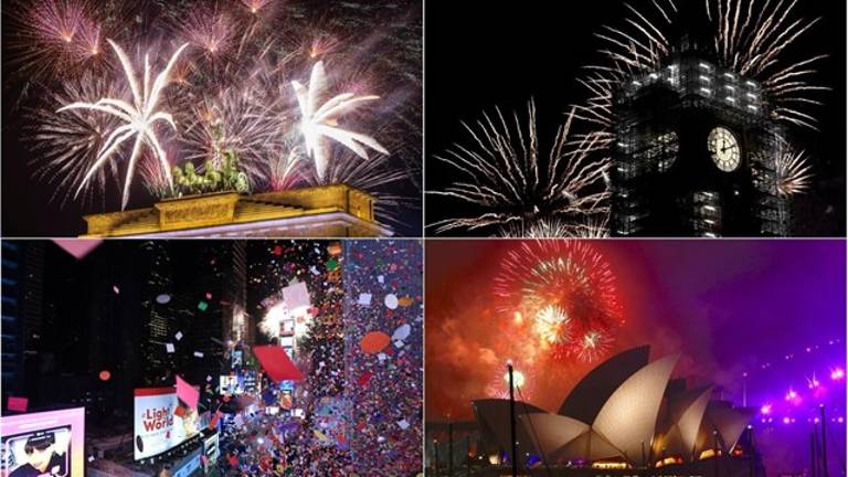 Año Nuevo: España da la bienvenida al 2018 Año Nuevo: España da la bienvenida al 2018