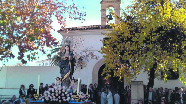 La Inmaculada Concepción, en la calle