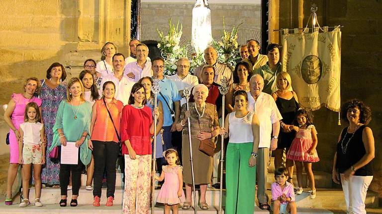 Procesión de la Virgen de Fátima