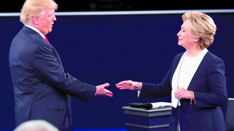 La tensión marca el segundo debate entre Trump y Clinton