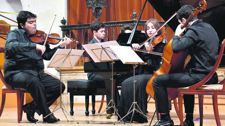 La música de cámara se hace majestuosa La música de cámara se hace majestuosa